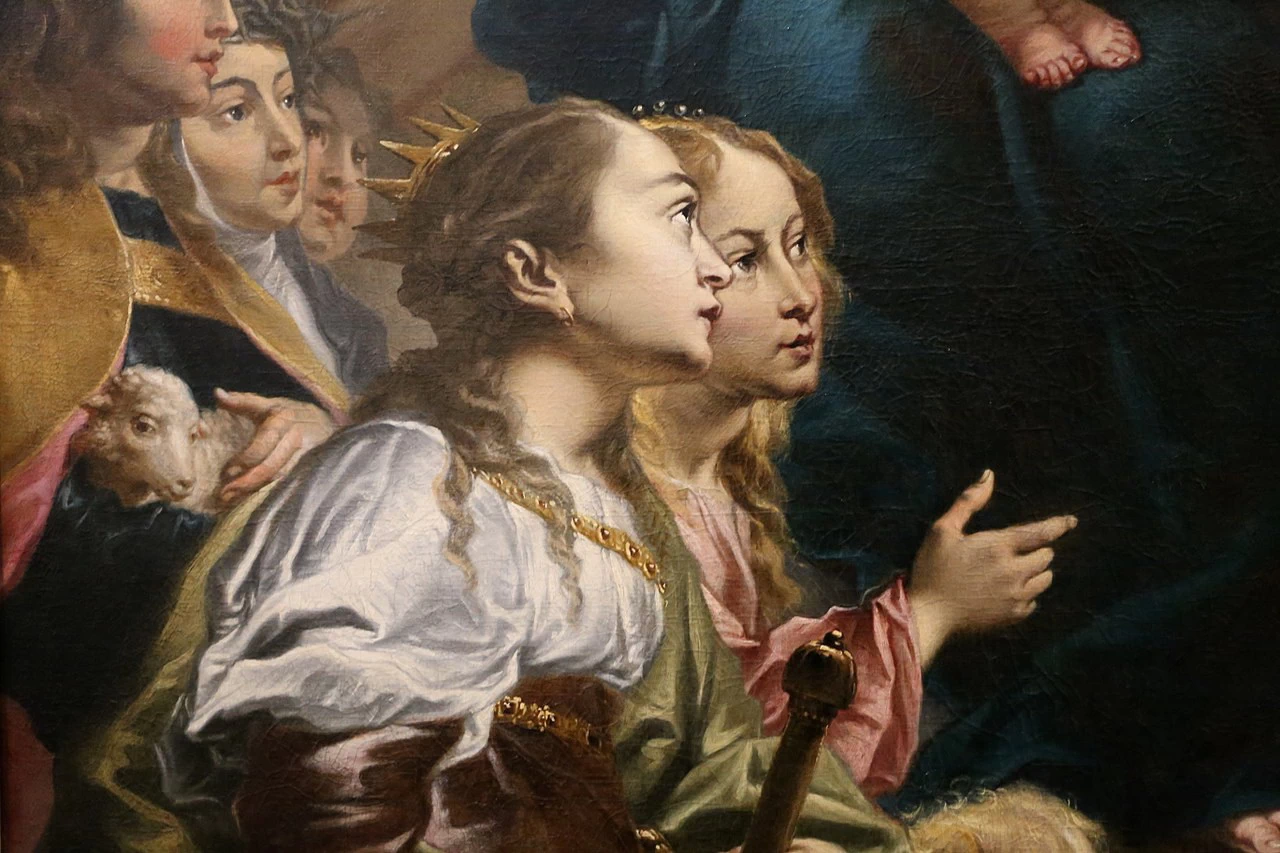 Incoronazione di Maria - dettaglio 1, Museum Gouda
